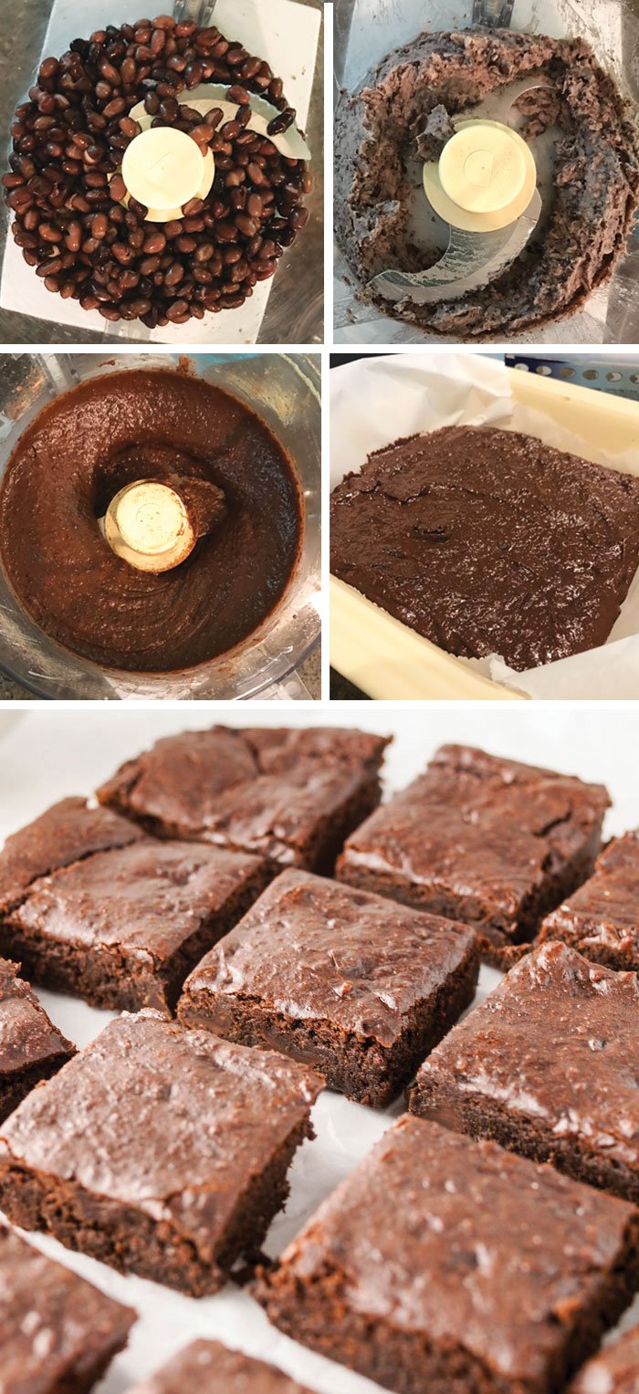 Vegan Flourless Black Bean Brownies | Detoxinista