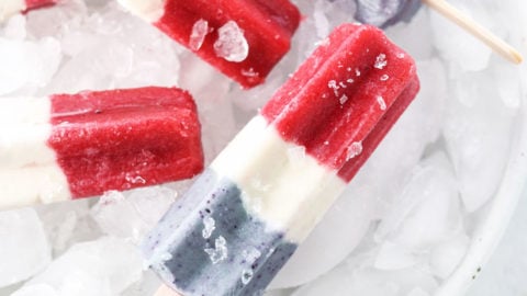 4-Ingredient Strawberry Coconut Milk Popsicles {Vegan} - Foolproof Living