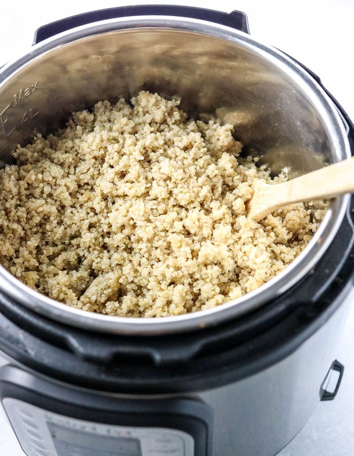 Instant Pot Quinoa In Just 1 Minute Detoxinista