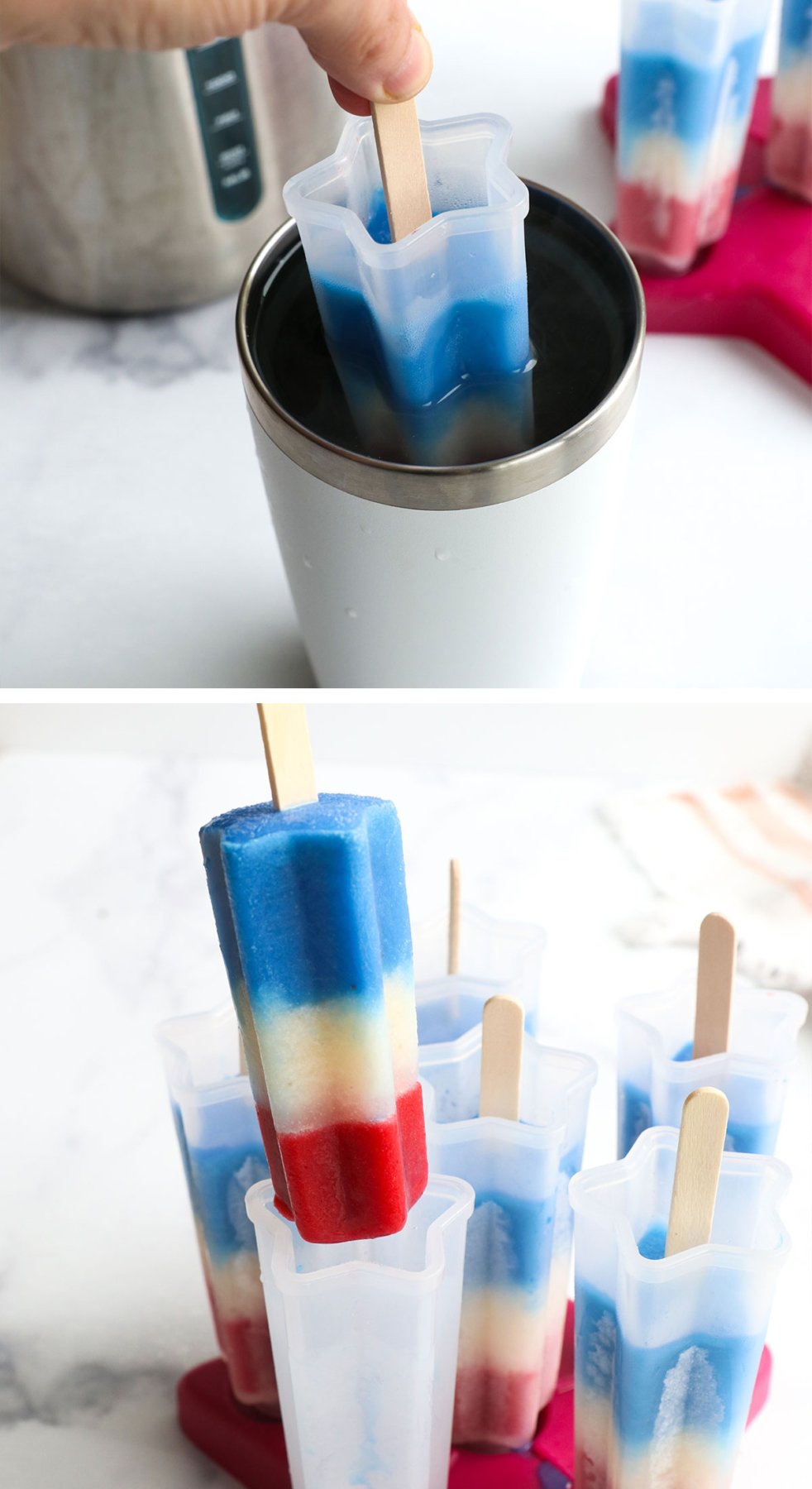 Tips for removing popsicles from their molds.