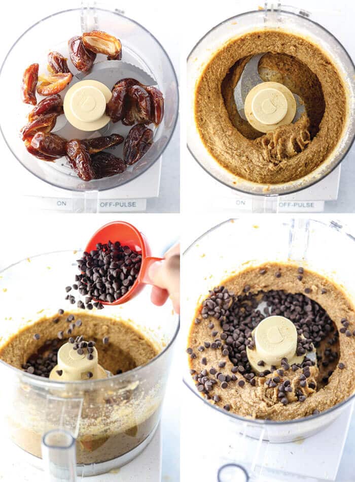 steps in making edible cookie dough