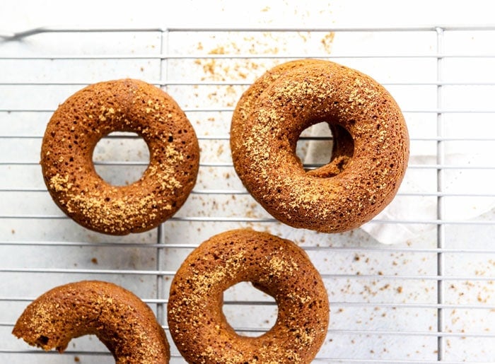 gluten-free pumpkin donuts