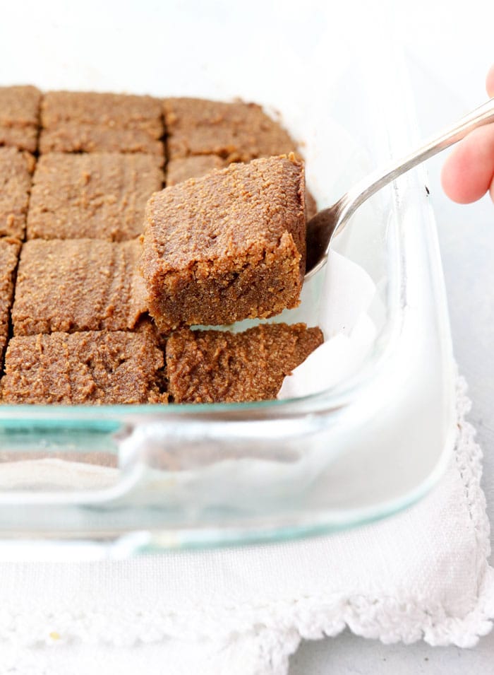 gluten-free pumpkin bars made with almond flour