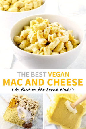 vegan mac and cheese pin