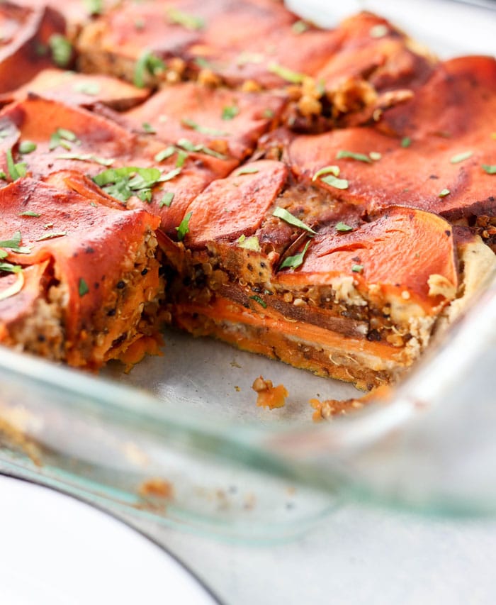 sweet potato lasagna