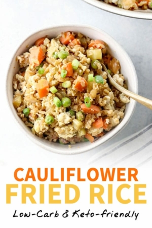 cauliflower fried rice pin