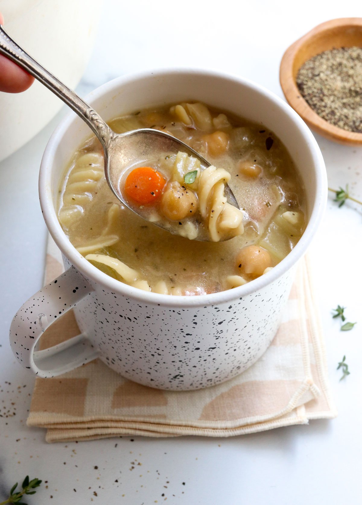 Chickpea Noodle Soup - Detoxinista