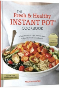 fresh and healthy instant pot cookbook cover