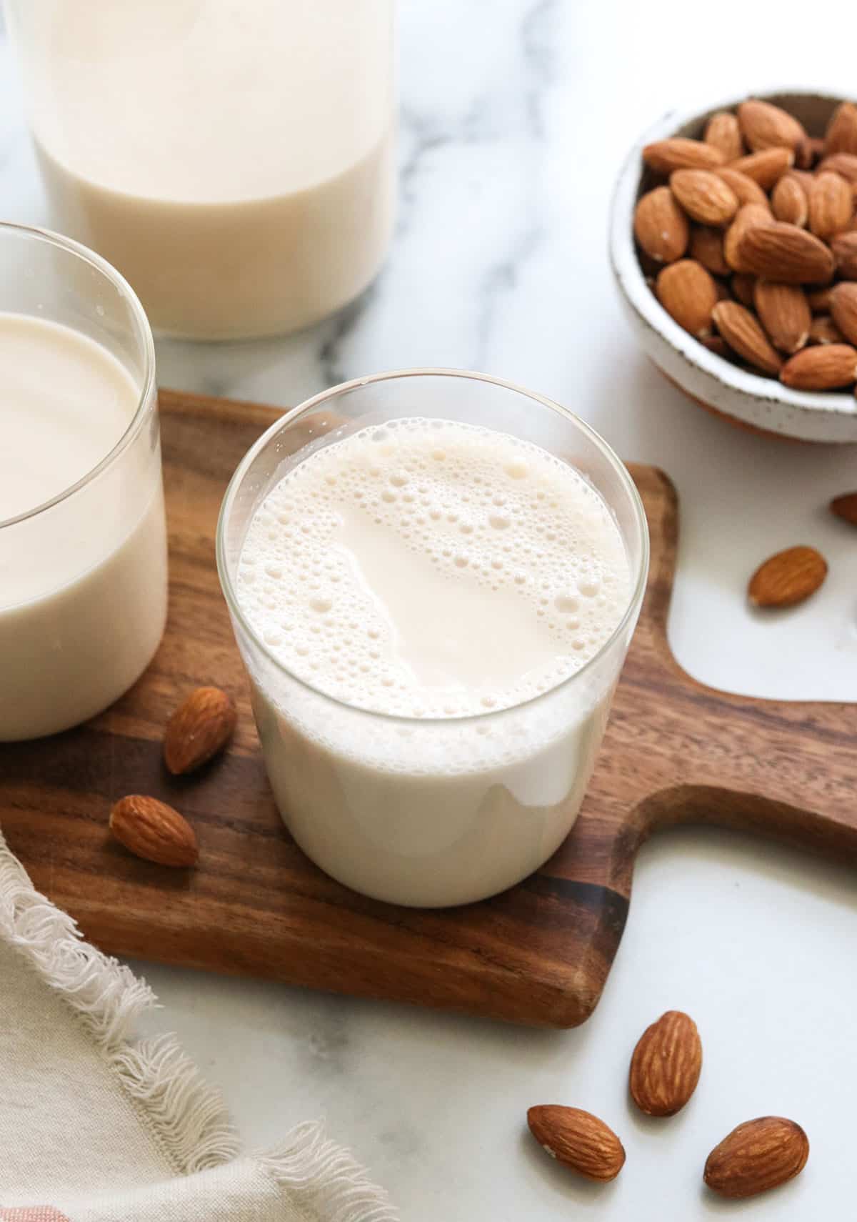 How to Froth Almond Milk 