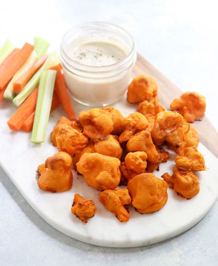 Cauliflower Buffalo Wings Vegan Gluten Free Detoxinista