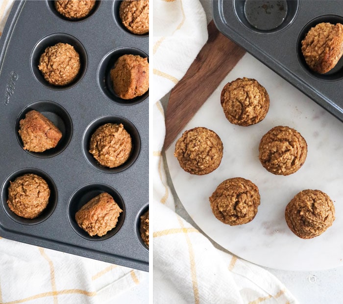healthy mini muffins