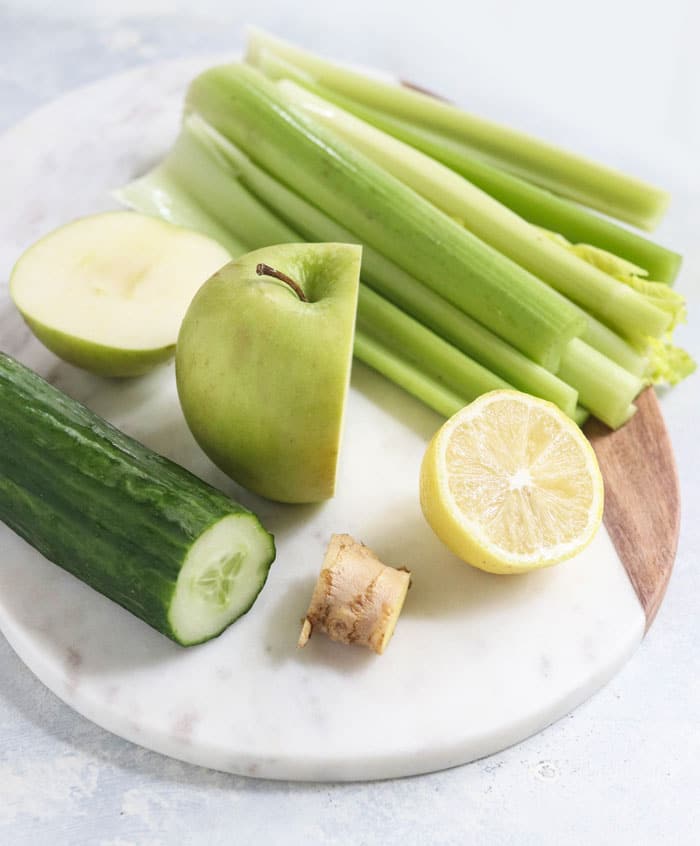 Celery and spinach clearance juice