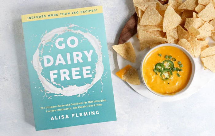 go dairy free book and cheese sauce