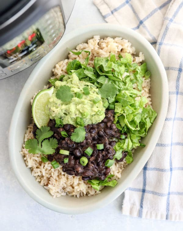 vegan chipotle burrito bowl