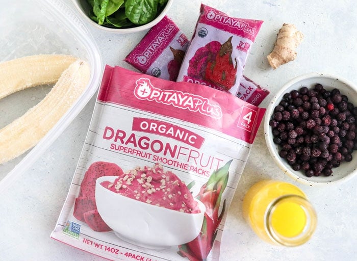 dragon fruit smoothie packs