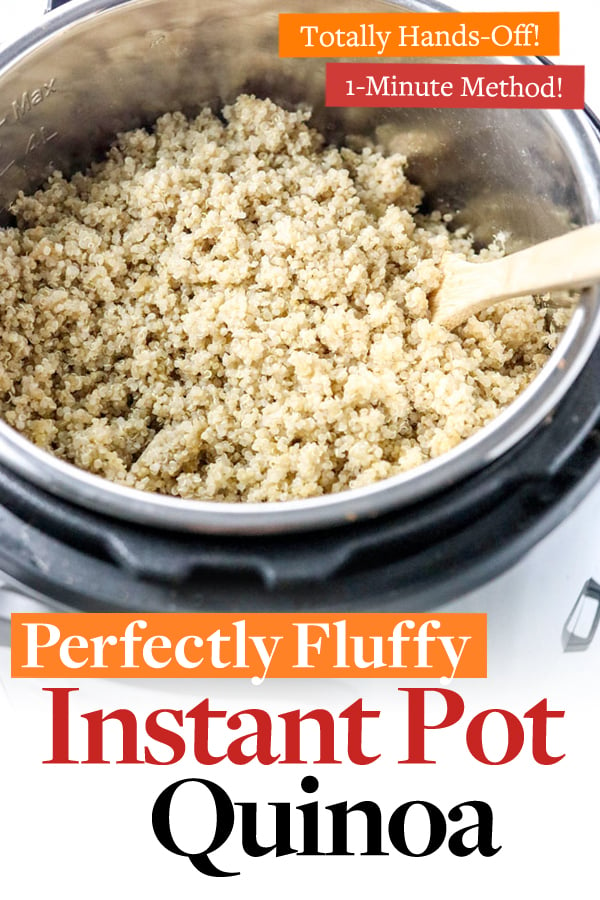 Instant Pot Quinoa (in just 1 minute!) - Detoxinista