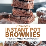 instant pot brownies for pinterest