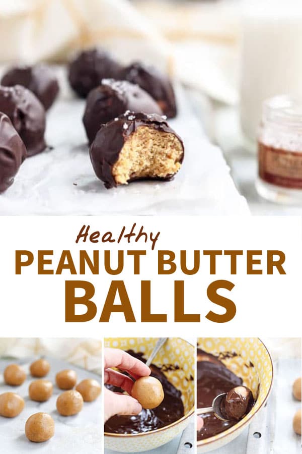 Healthy Peanut Butter Balls - Detoxinista