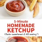 5 minute Homemade Ketchup