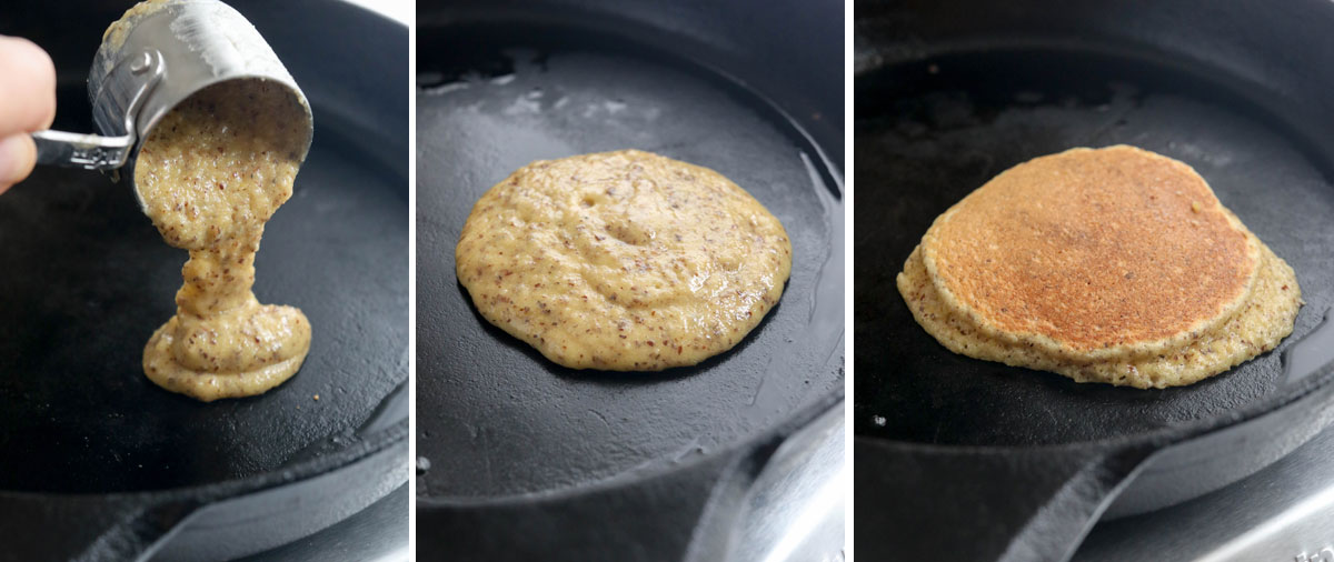 almond meal pancakes texture