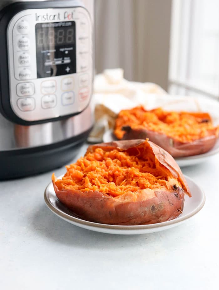 Instant pot sweet discount potato cook time