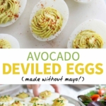 avocado deviled egg pin