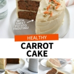 healthy carrot cake pin