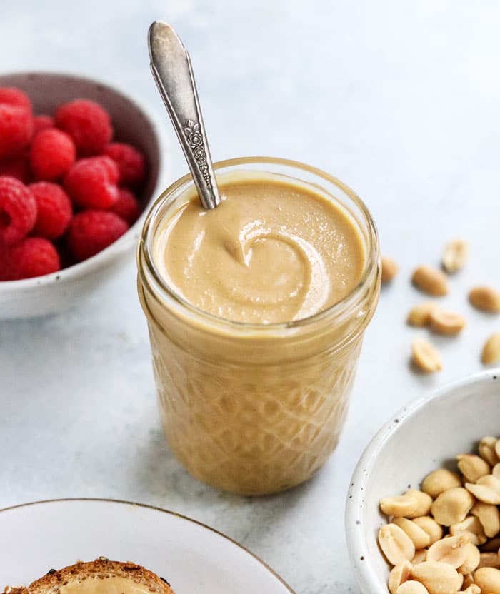 Homemade Peanut Butter in the Food Processor - Olga's Flavor Factory