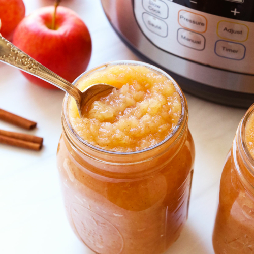 Instant Pot Applesauce Recipe with Canning Instructions