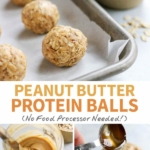 peanut butter protein ball pin