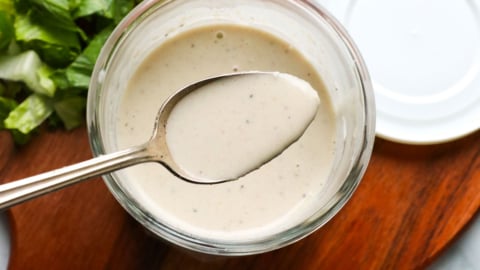 Lemon Tahini Dressing (Oil-Free!)