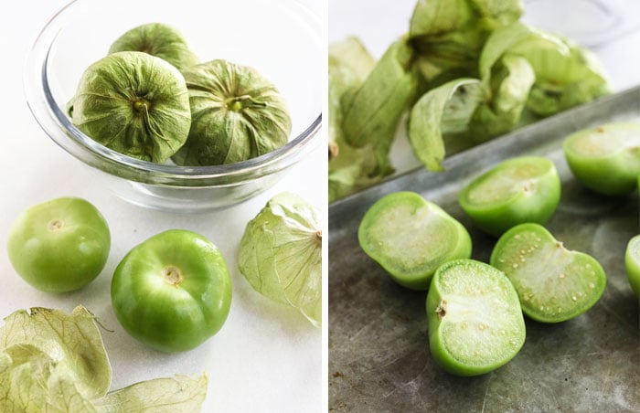 what green tomatillos look like