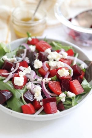beet salad with goat cheese