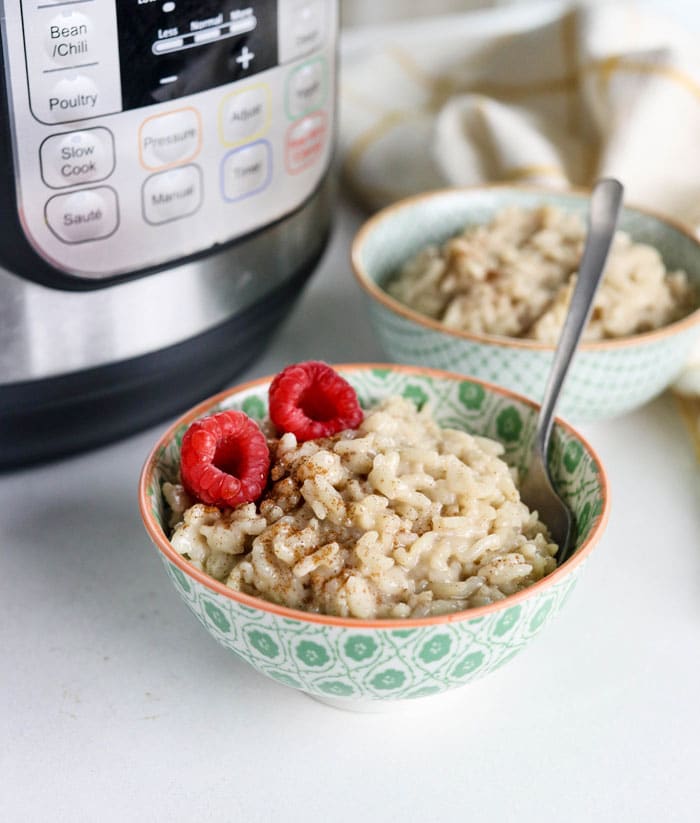 Instant Pot Rice Pudding