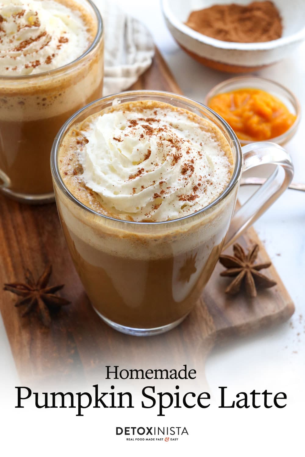 Pumpkin Spice Latte Detoxinista