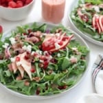 arugula salad with raspberry dressing