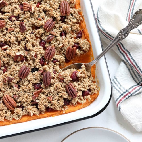 Sweet Potato Casserole with Pecans - Detoxinista