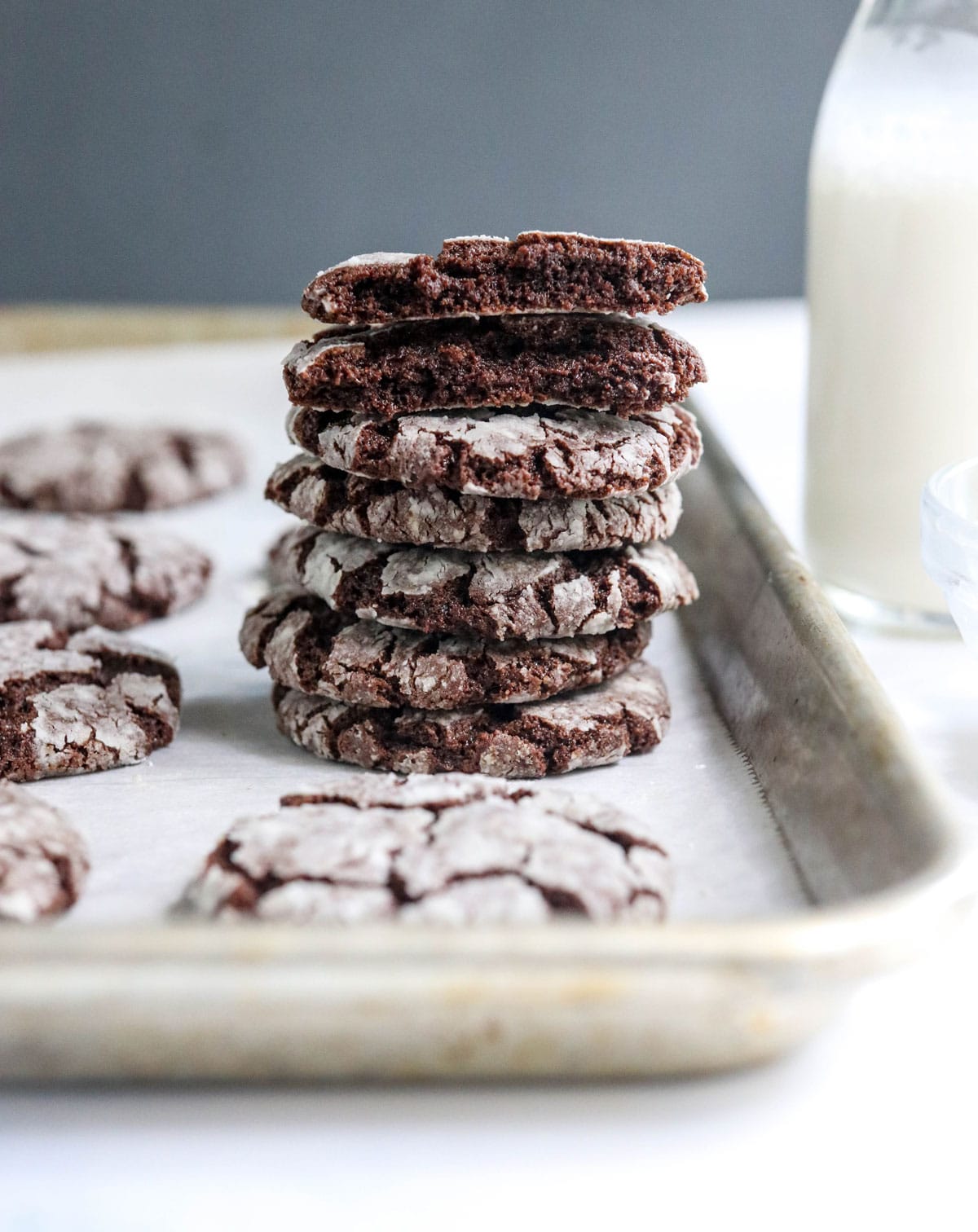 Vegan Chocolate Crinkle Cookies (Gluten-Free) - Detoxinista