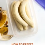 how to freeze bananas pin for pinterest.