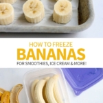 how to freeze bananas pin