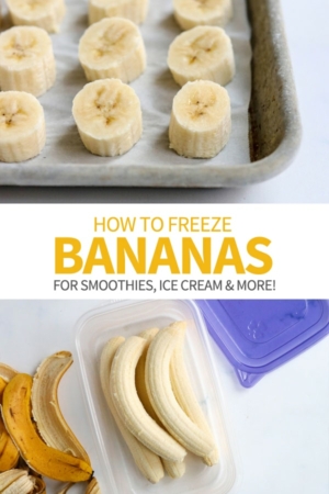 how to freeze bananas pin