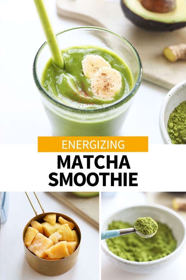 Energizing Matcha Smoothie - Detoxinista