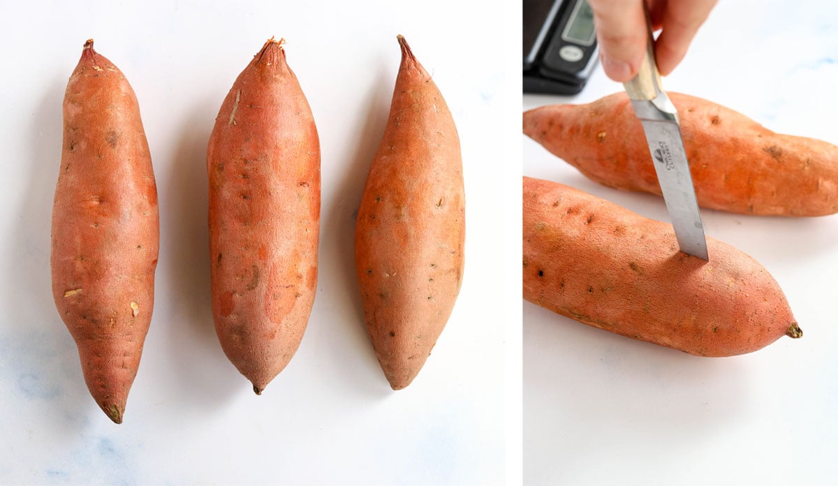 perfect sweet potatoes for baking