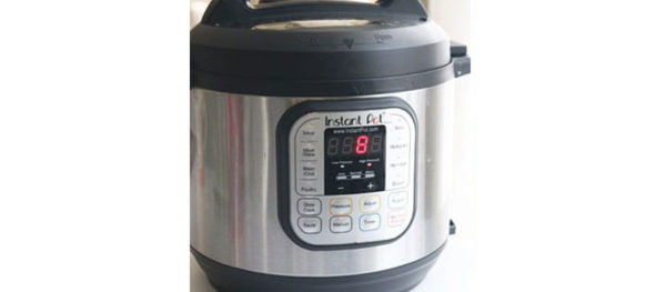 8 minutes on the Instant Pot screen