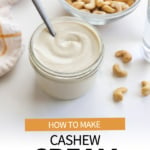 cashew cream pin