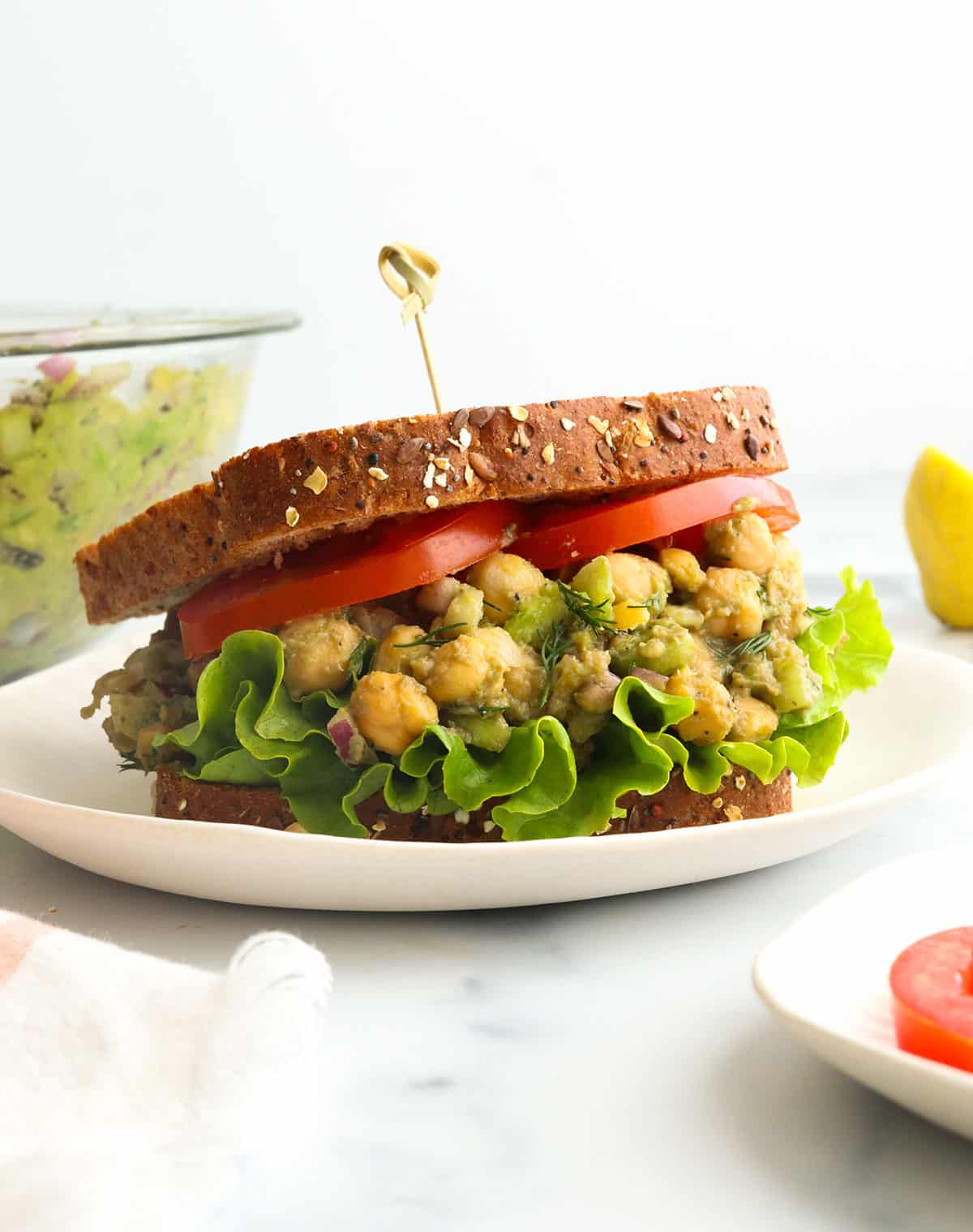 Chickpea Salad Sandwich