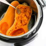 cooked butternut squash in Instant Pot