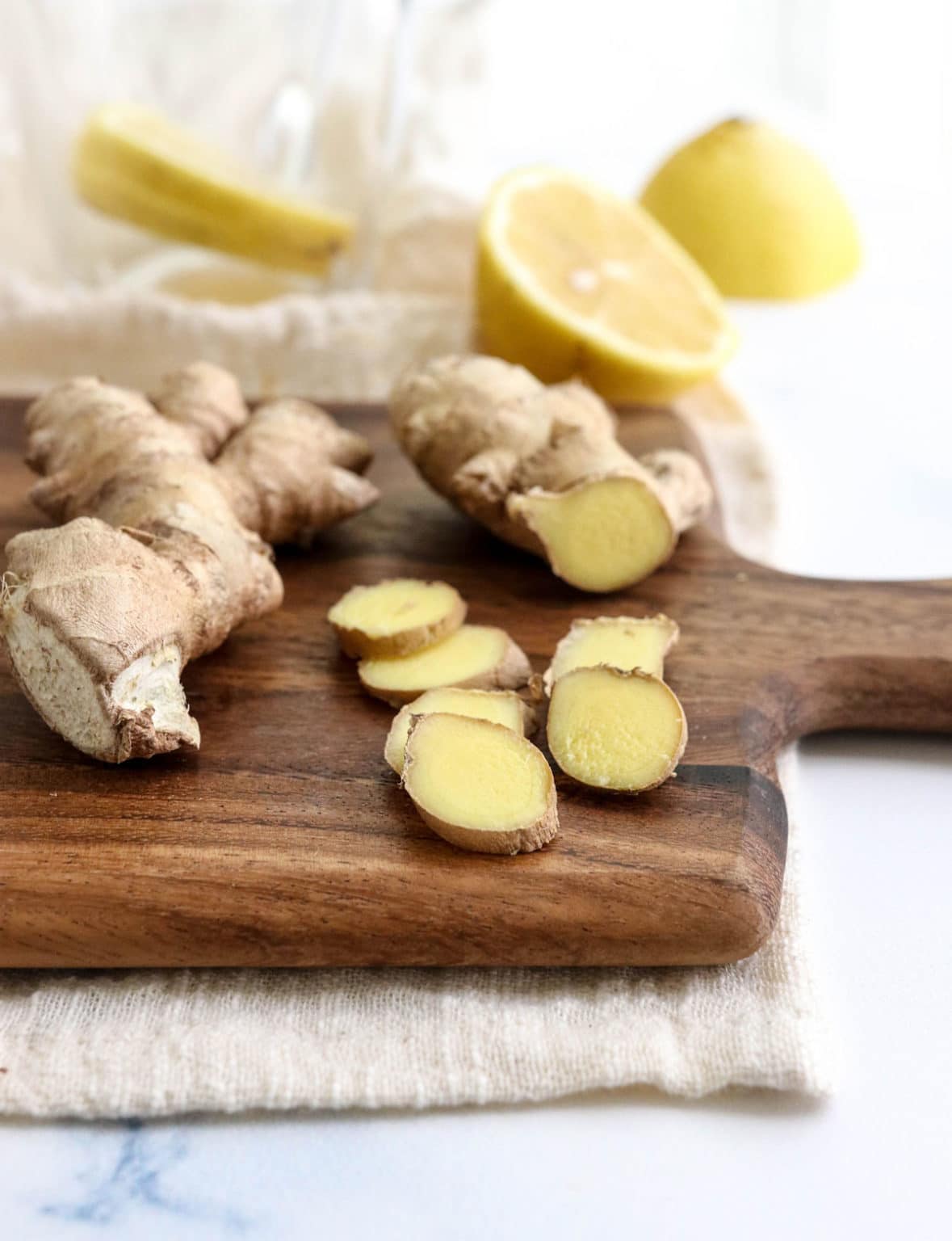 Fresh Ginger Tea - Detoxinista