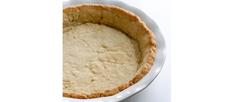 baked pie crust cooling