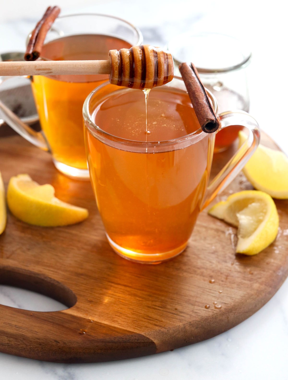 cinnamon tea with honey